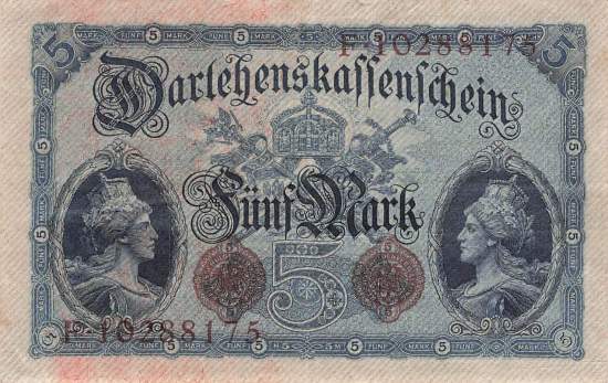 5 Mark 1914 ro.48c Serie F